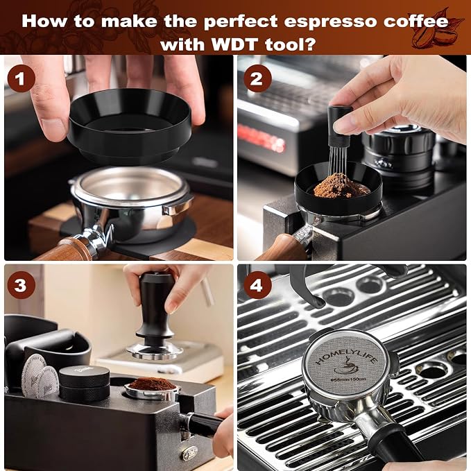 WDT Tools Espresso Puck Screen, 58mm Espresso Accessories Kit - Image 3
