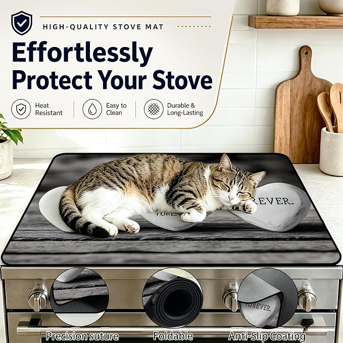 Multi-Design Stove Top Cover for Glass/Electric Stoves, 3-in-1 Counter - Image 5