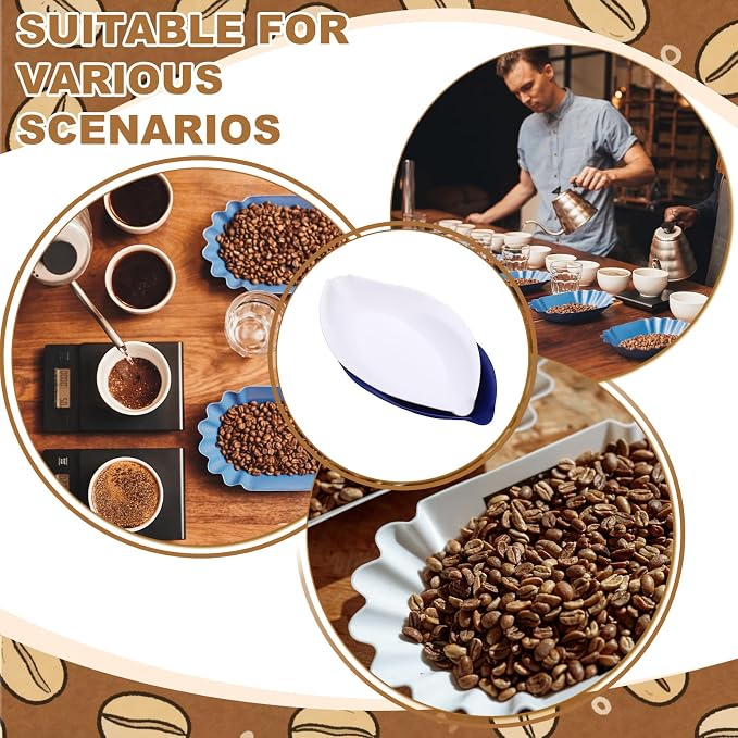uxcell Coffee Beans Sample Tray, 350g Coffee Beans Display Dish Reusable - Image 7