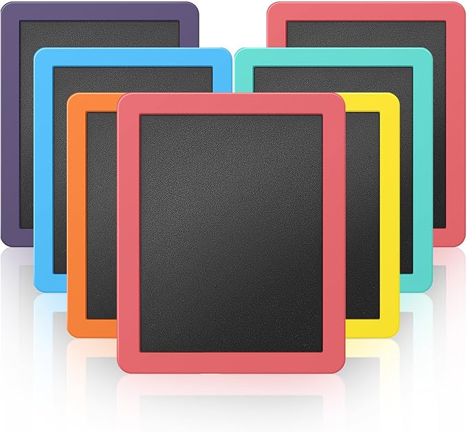 Chinco 6 Pcs Small Slate Chalkboard Mini Chalk Board by Chinco