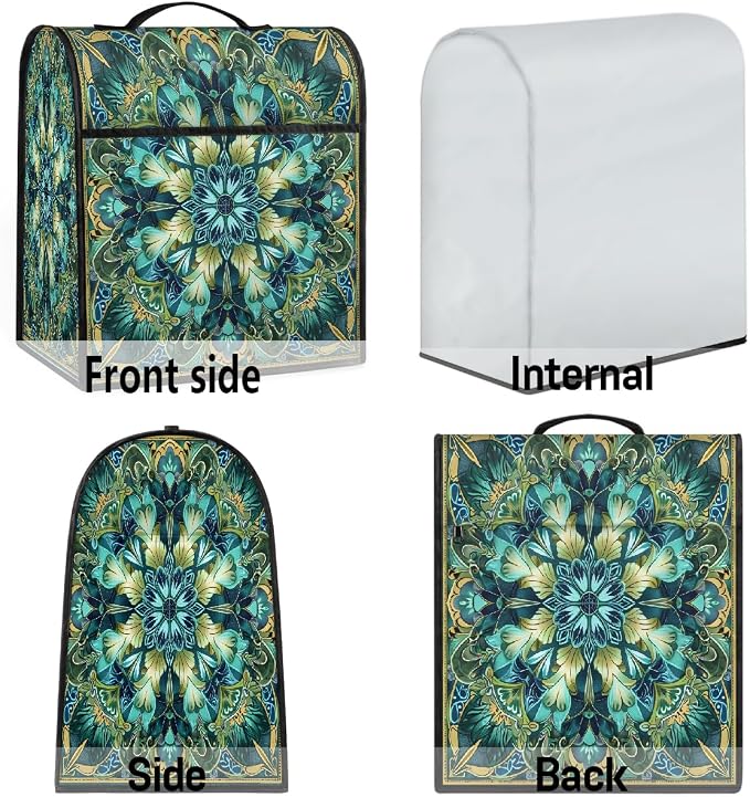 Mandala Kitchen Aid Mixer Cover Compatible Stand Mixer Dust Cover | Ethnic - Image 7