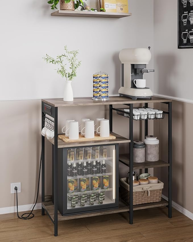 VASAGLE Baker's Rack, Coffee Bar Stand - Image 4