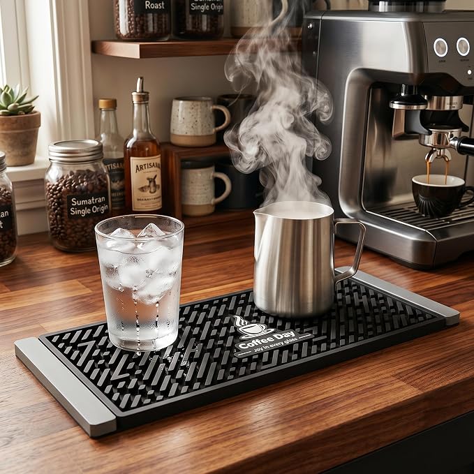 Pour Over Coffee Bar Mat 14"x5" - Image 6