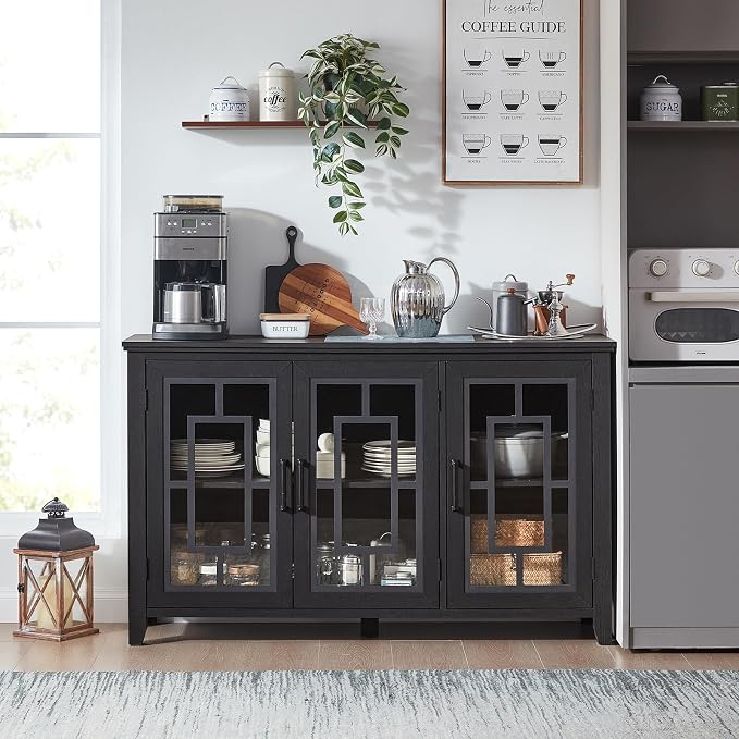 Joaxswe Large Sideboard Buffet Cabinet - Image 7