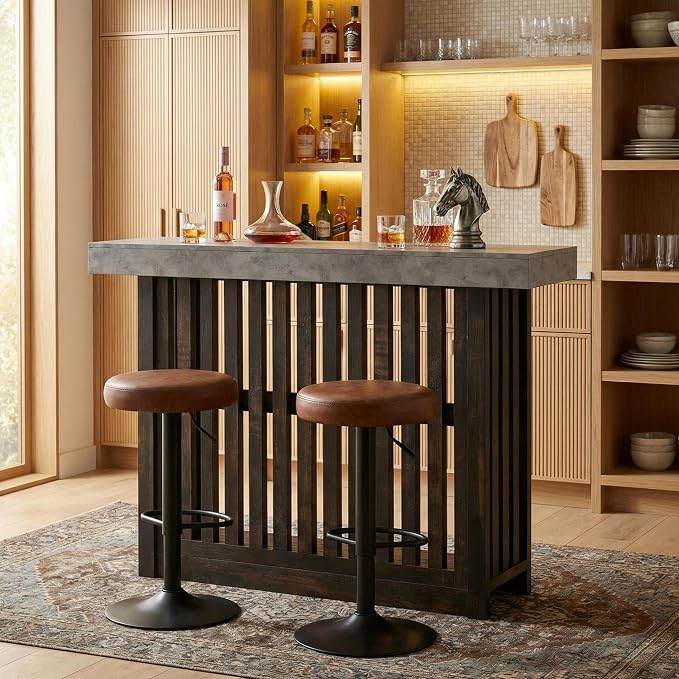 GarveeHome 63" Long Bar Table by GarveeHome