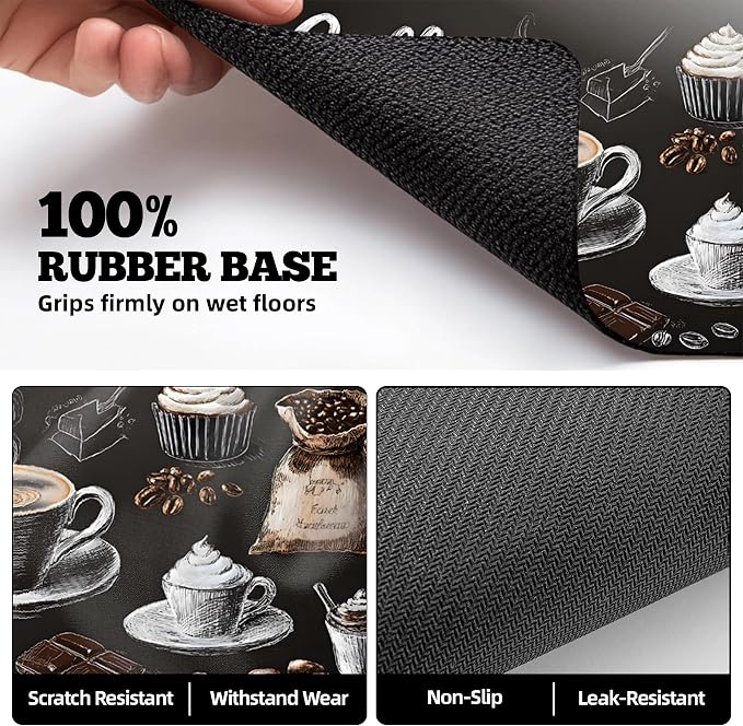 Dish Drying Mat Large Coffee Mat Absorbent Drying Mat - Image 6
