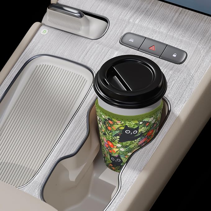 KJQJLY 3 Pack Reusable Iced Coffee Sleeves - Image 6