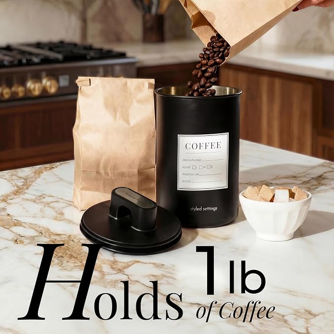 STYLED SETTINGS Coffee Storage Container - Image 3