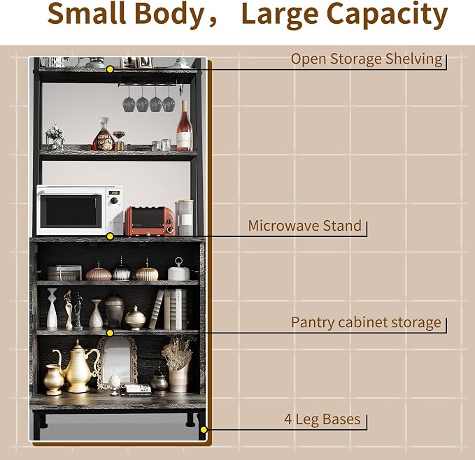 kepptory 58" Kitchen Baker's Rack - Image 4