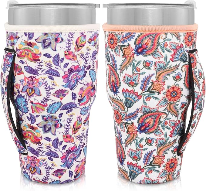 Neoprene Insulated Sleeves Cup Holder - 32oz Tumbler Cups by AJLTPA