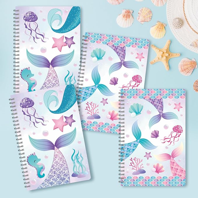 B1ykin Mermaid Spiral Notebooks - Image 4