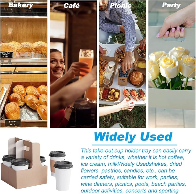 PATIKIL 2 Cup Drink Carrier - Image 7