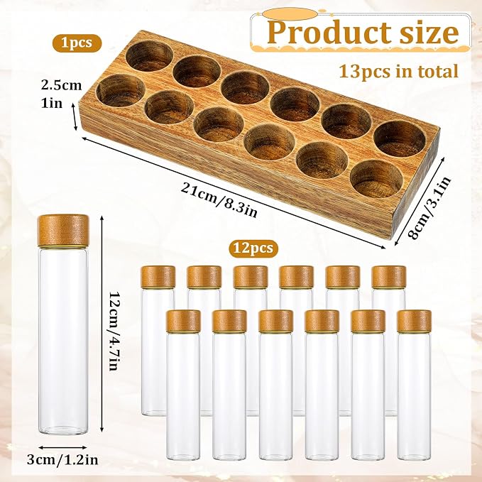 12 Pack Single Dose Coffee Bean Storage Tubes - Image 3