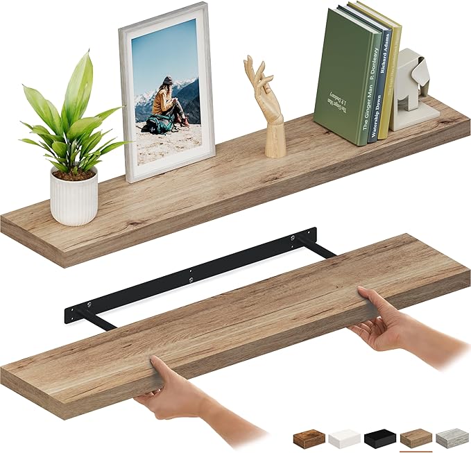 Ballucci Floating Shelves for Wall, by Ballucci