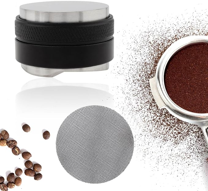 51mm Coffee Distributor & Tamper, Dual Head Coffee Leveler and Espresso Puck - Image 4
