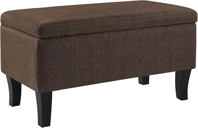 Convenience Concepts Designs4Comfort Winslow Storage Ottoman Bench 32" - Image 7