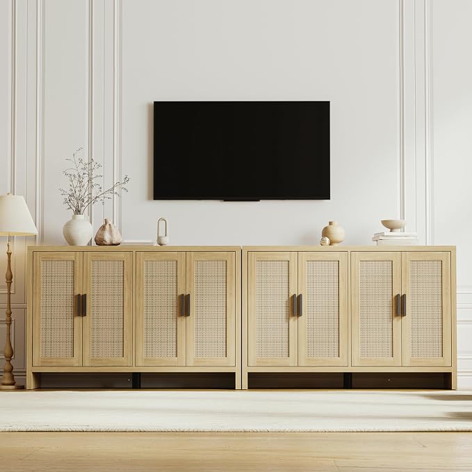Mericonia Rattan Buffet Cabinet - Image 7