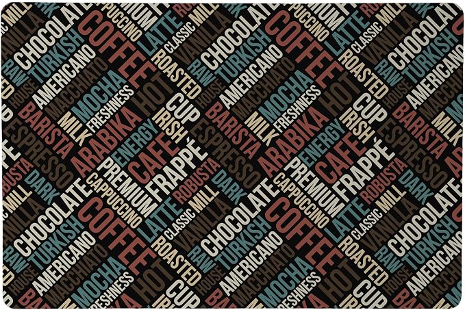 Coffee Maker Mat for Countertop – Absorbent, Non-Slip Coffee Bar Mat, Protects - Image 6