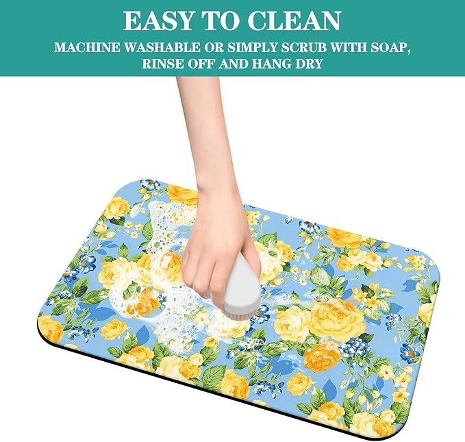 Fashion Flowers Coffee Mat - Image 6