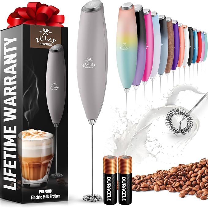 Zulay Powerful Milk Frother for Coffee by ZulayKitchen