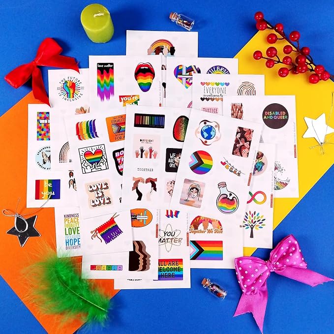 100Pcs Diversity & Inclusion Stickers - Image 5