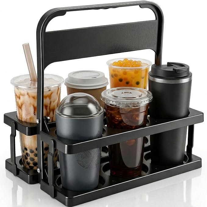 6 Cup Drink Carrier for Delivery by BEABOO