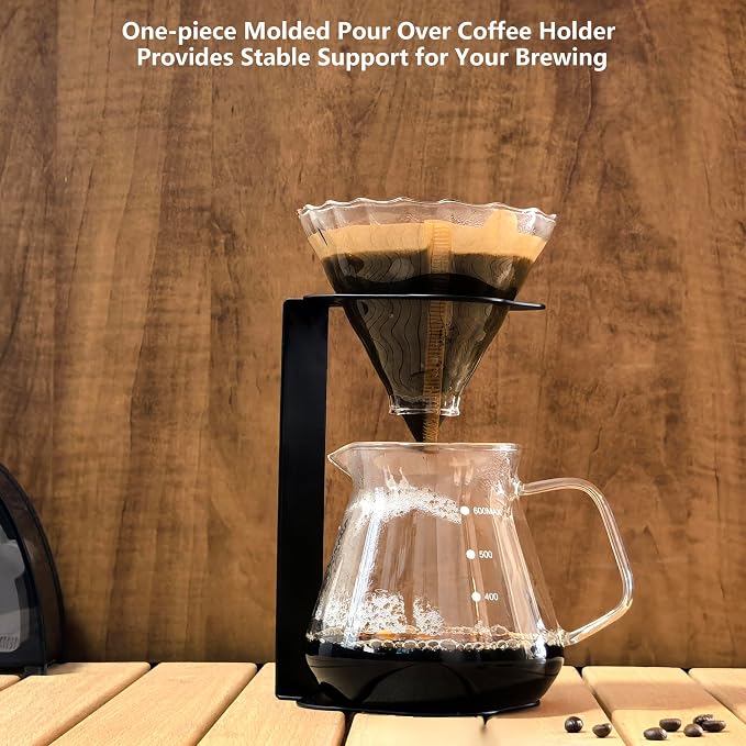 Pour Over Coffee Station Coffee Dripper Stand Stainless Steel - Image 5
