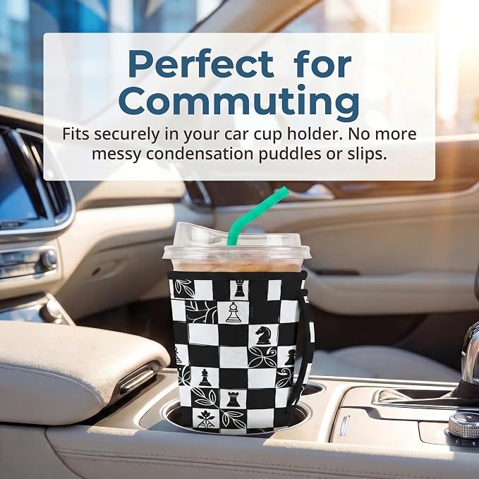 Artsocket 3 Pack Reusable Iced Coffee Sleeve - Image 5