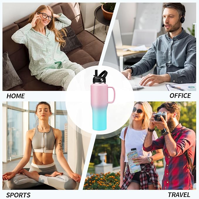 32oz Insulated Water Bottle - - Image 8