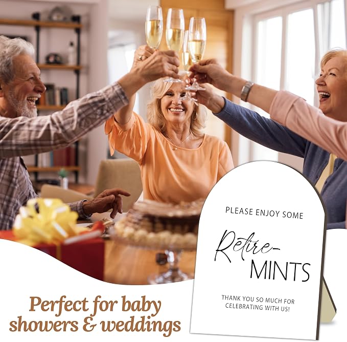 Retirement Mints Treat Sign, Retire-Mints Board Decor, Retire Welcome Decor - Image 6