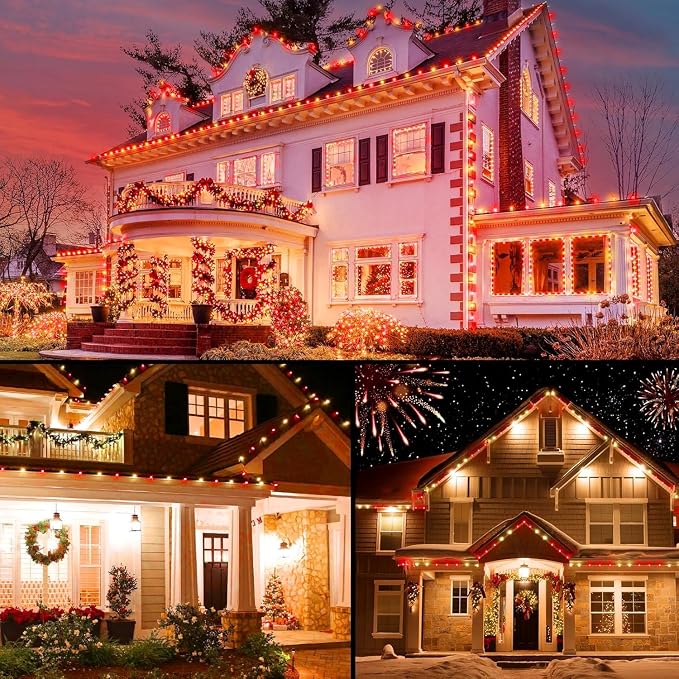 Brightown C9 Christmas String Lights Outdoor Led Fairy Lights Faceted - Image 5