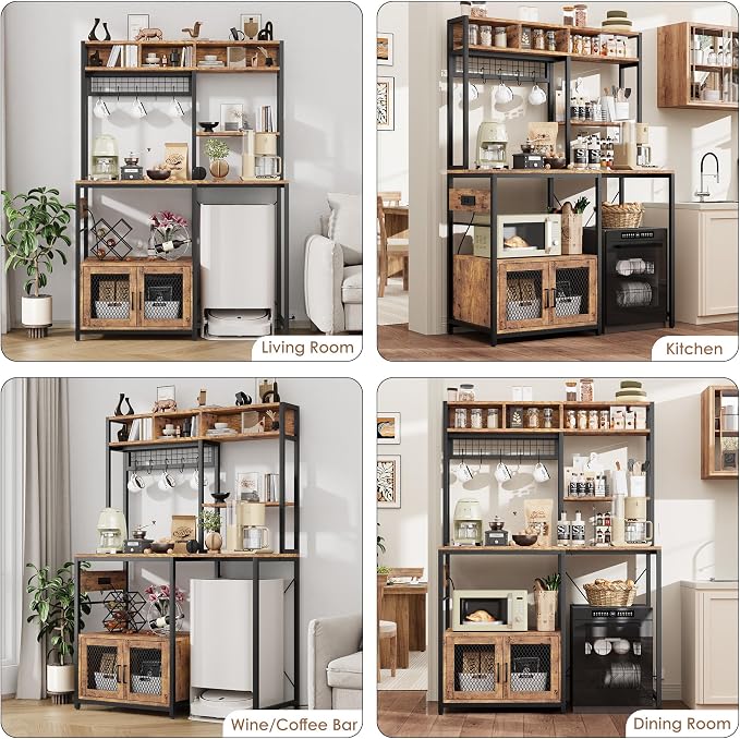 GarveeHome Kitchen Bakers Rack - Image 9