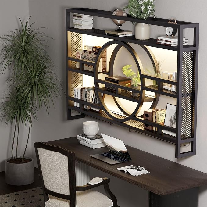 3-Tiers 47in Wine Rack Wall Mounted - Image 8