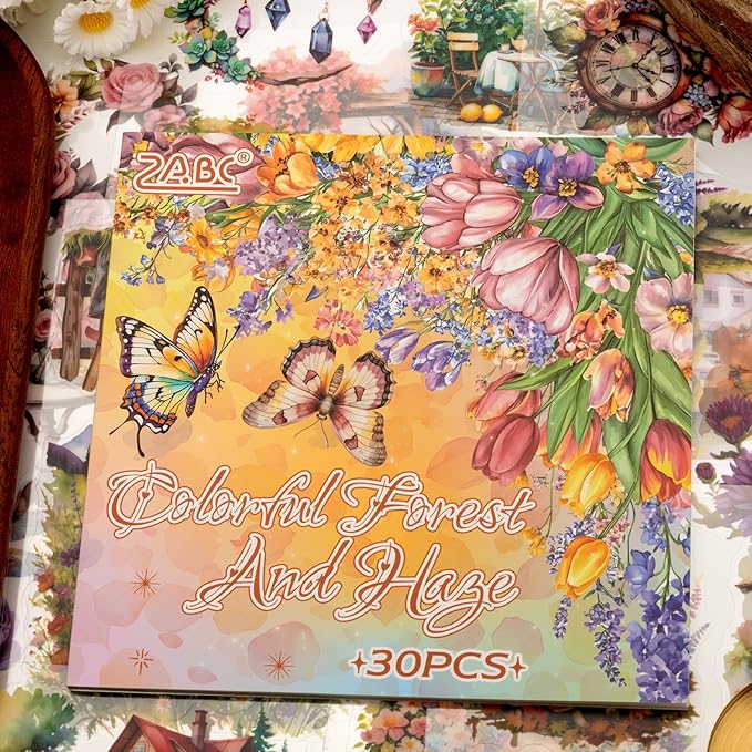 Multi-Tone Garden Theme Scrapbooking Supplies - Image 4
