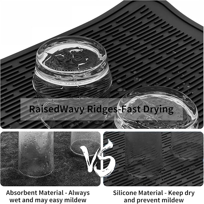 ZLR Heavy-Duty Silicone Dish Drying Mat - Image 2