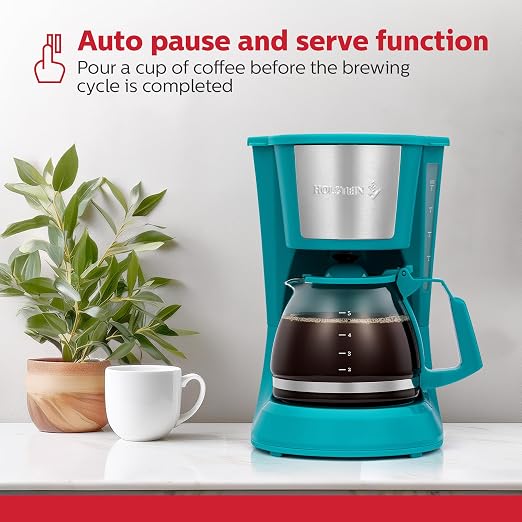 Holstein Housewares 5 Cup Drip Coffee Maker – Compact and User-Friendly - Image 4