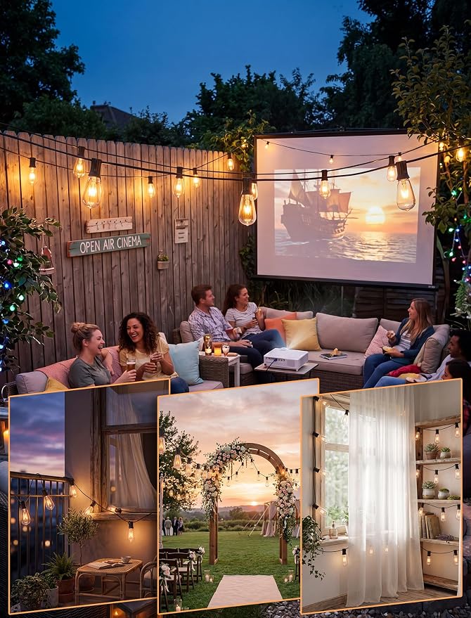 GOOTHY 20Ft Outdoor String Lights - Image 7