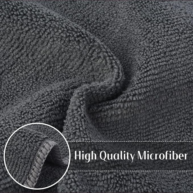 SINLAND Microfiber Rag Absorbent Cleaning Cloth Kitchen Dish Cloth Quick Dry - Image 3