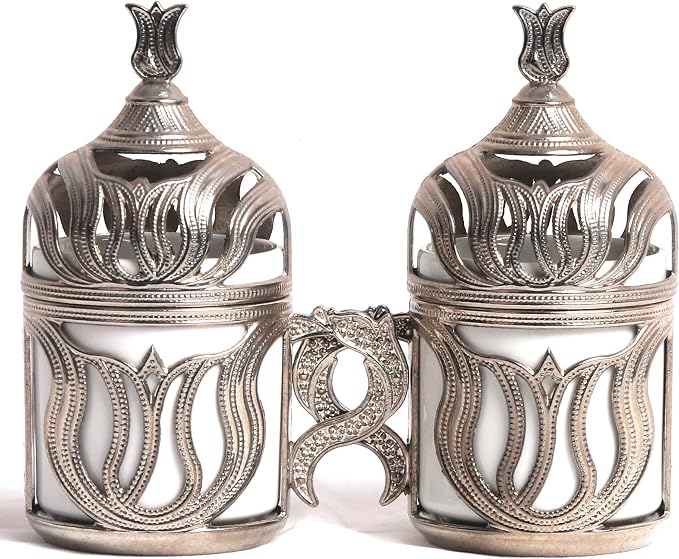 Kuchengerate 2pcs Turkish Greek Arabic Moroccan Coffee Cups - Image 2