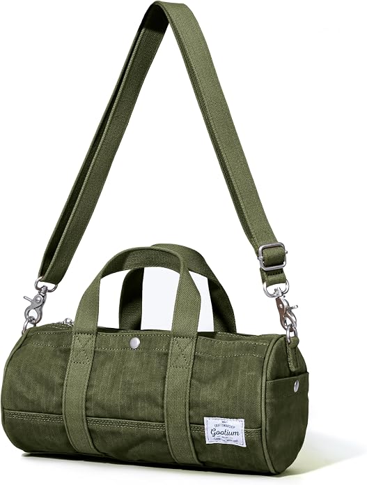 GOOTIUM Compact Crossbody Bag – Canvas Shoulder Bag & Travel Organizer – - Image 2