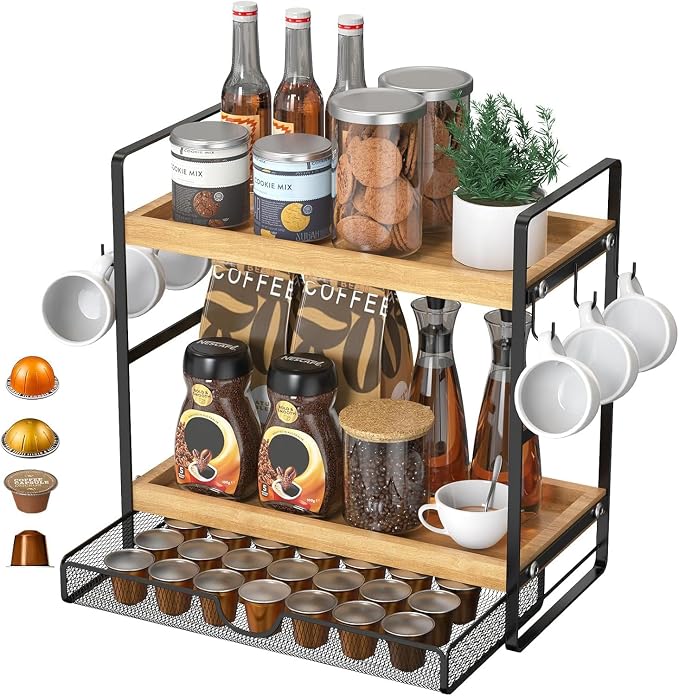 LEMIKKLE Coffee Station Organizer by LemikkleDirect