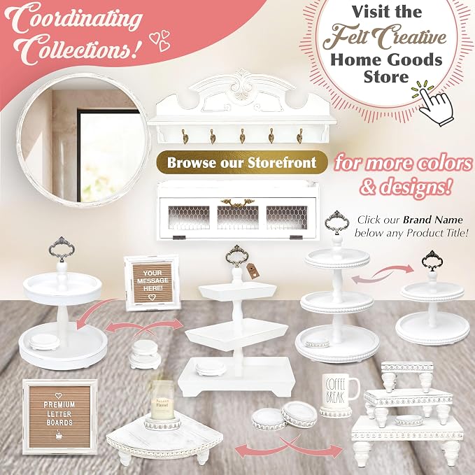 2 Tiered Tray Stand - Image 8