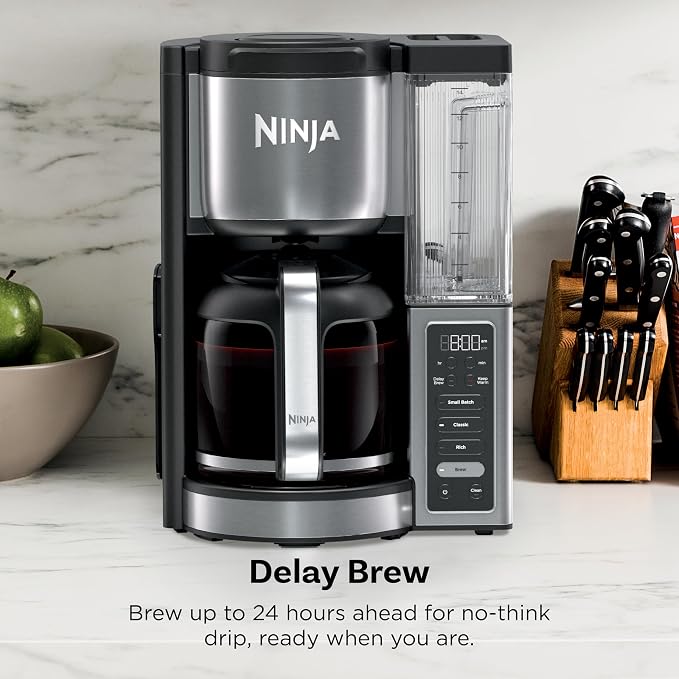 Ninja Fresh Brew™ Drip Coffee Maker, Programmable 14 Cup Glass Carafe, Classic - Image 6