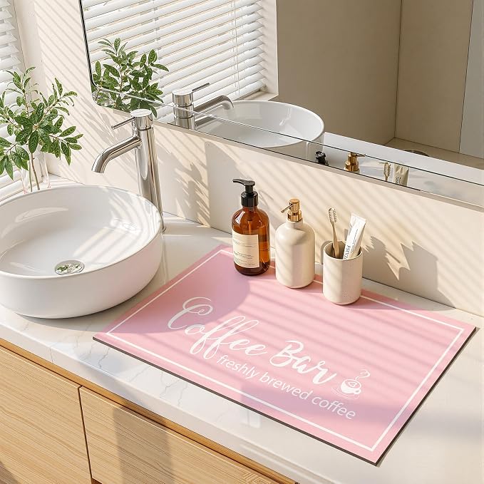 Findosom Dish Drying Mat, Cuttable Drying Mat - Image 6