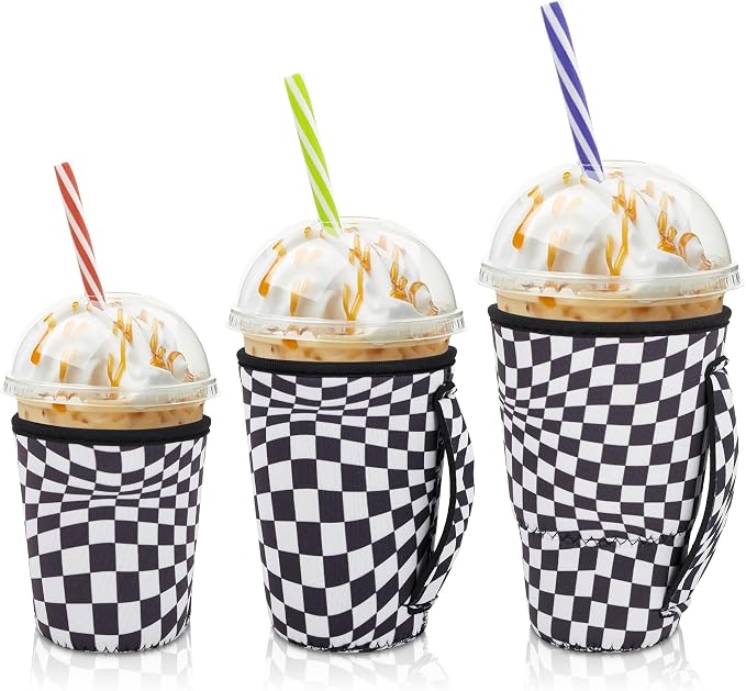 Iced Coffee Sleeve Insulator Sleeves by AJLTPA