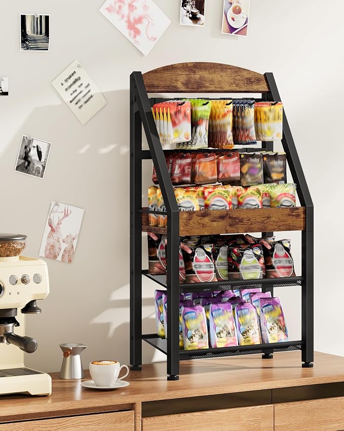 CHOEZON Snack Organizer for Countertop, Retail Display Stand - Image 3