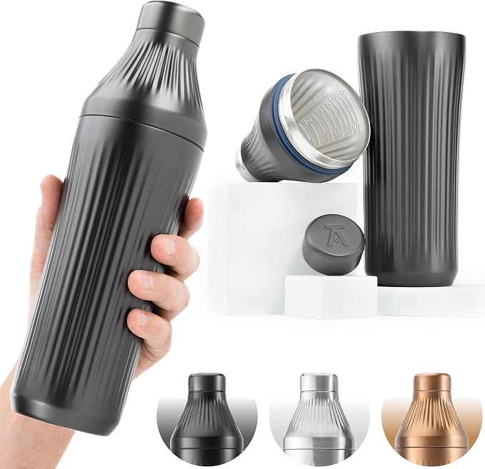 Elevated Craft Diamond Edition Hybrid Cocktail Shaker Set by ElevatedCraft