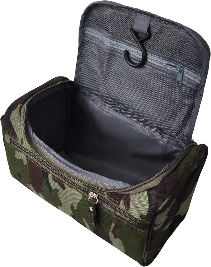 Vercord Mens Toiletry Bag Wash Travel Small Shaving Dop Kit Shower Bathroom by Vercord