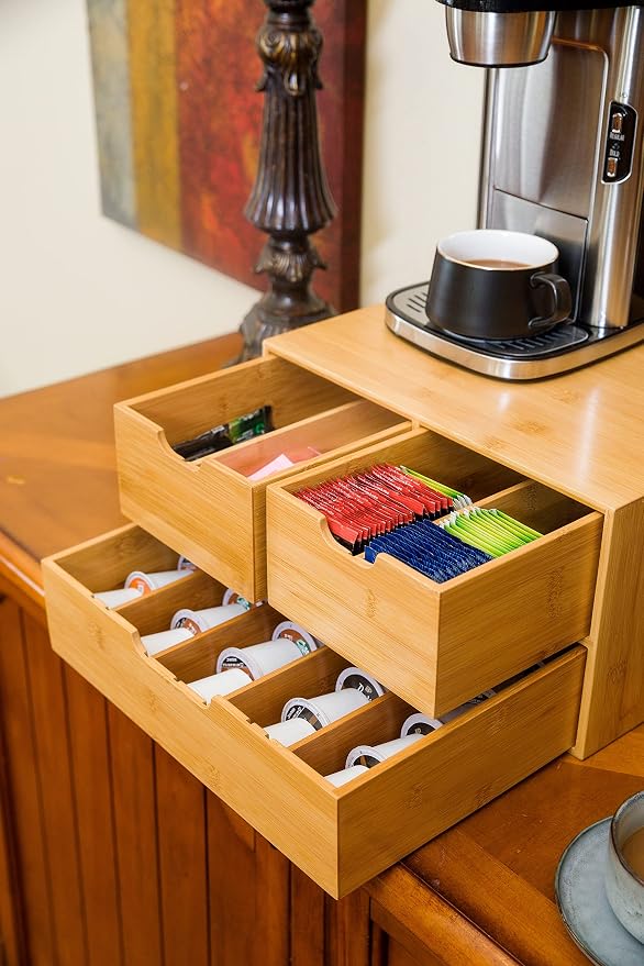 BAMBOO LAND- Extra Large Bamboo K Cup Holder - Image 4
