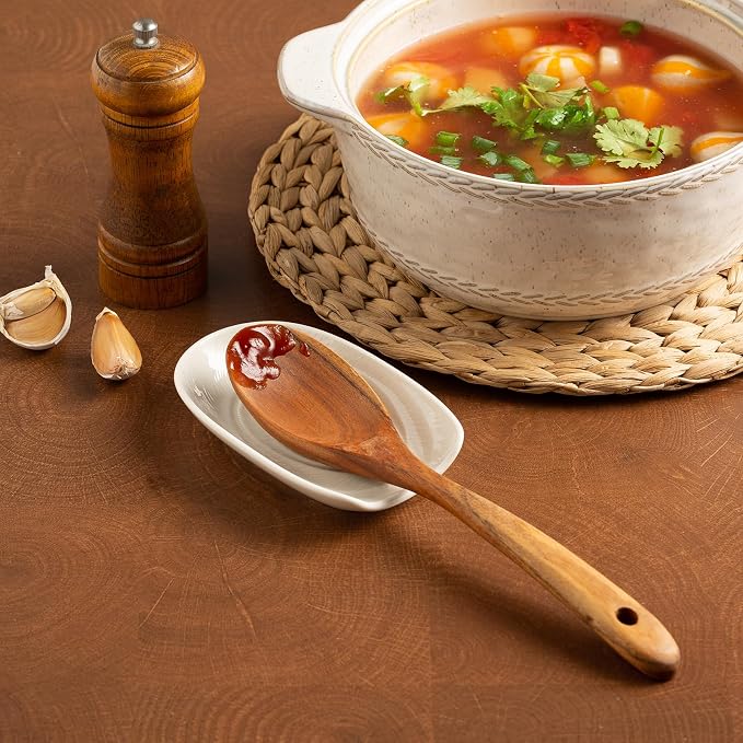 Ceramic Spoon Rest, and coffee stirrers while saving counter and drawer space - Image 5